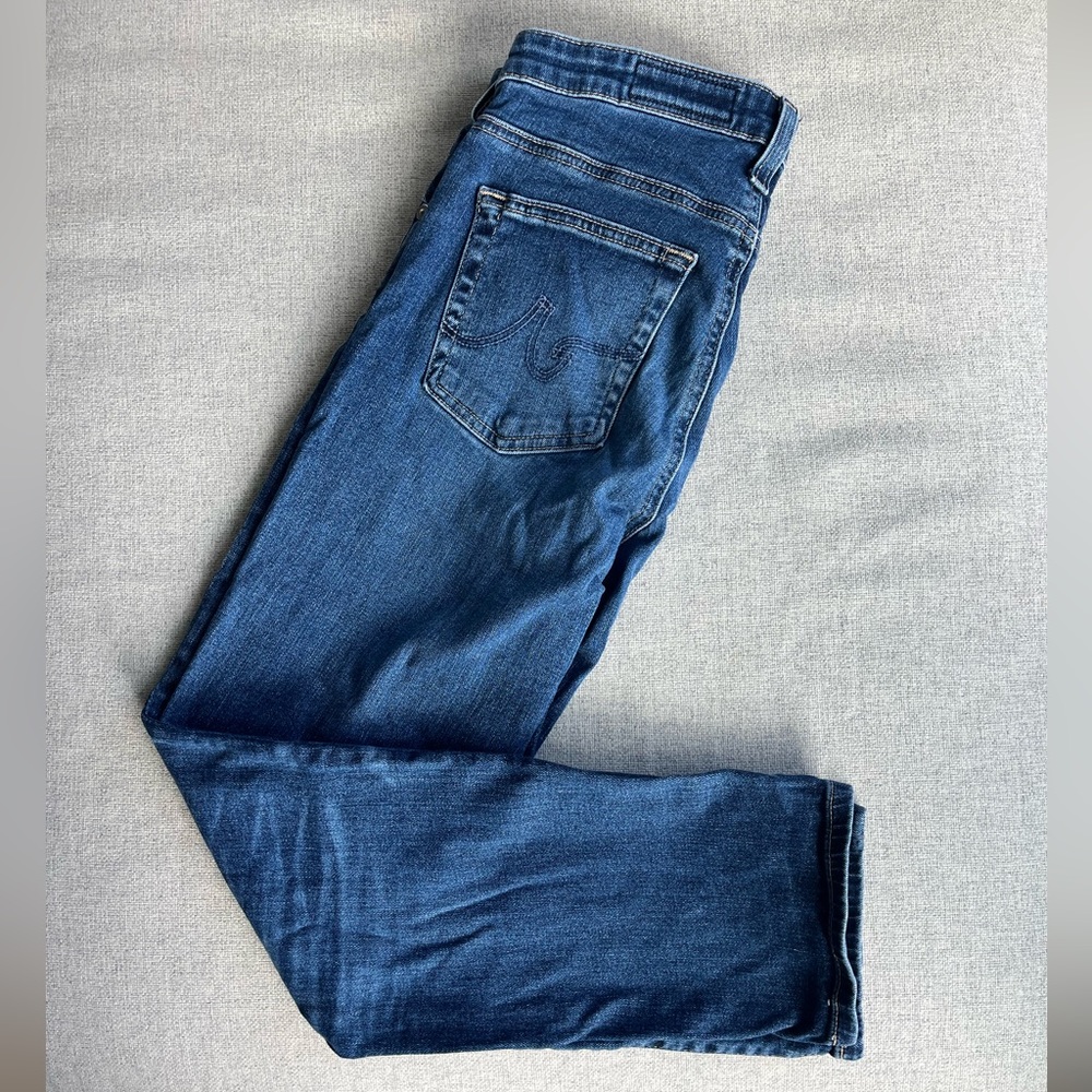 AG-ED CIGARETTE LEG CROPPED DENIM